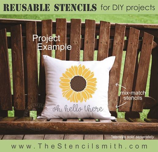 6827 - Sunflower - The Stencilsmith