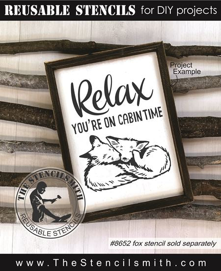 6840 - Relax you're on - The Stencilsmith