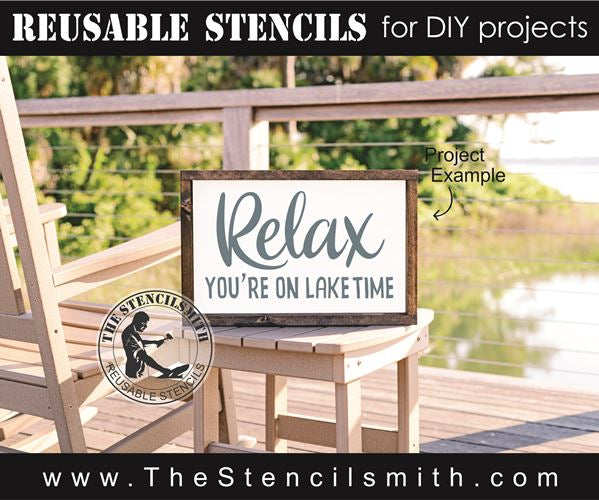 6840 - Relax you're on - The Stencilsmith