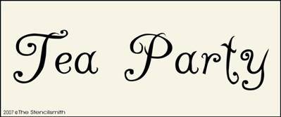 Tea Party - The Stencilsmith