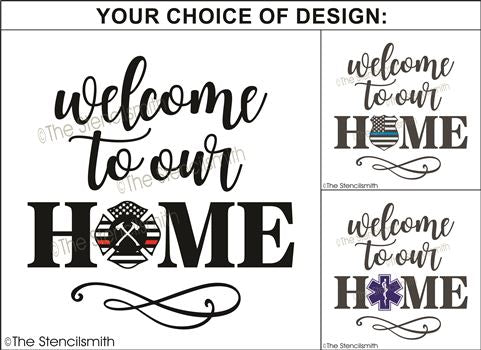 6899 - Welcome to our Home - The Stencilsmith