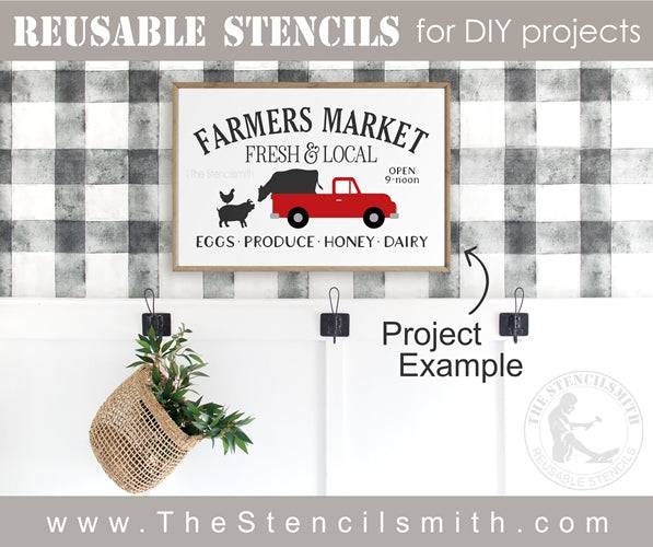 6905 - Farmers Market - The Stencilsmith