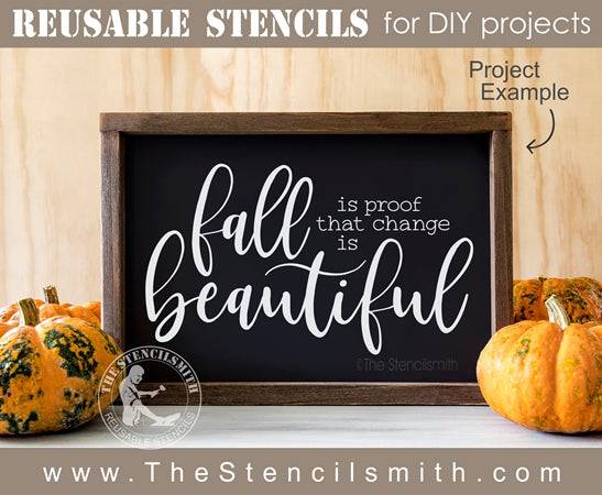 6911 - fall is proof that - The Stencilsmith