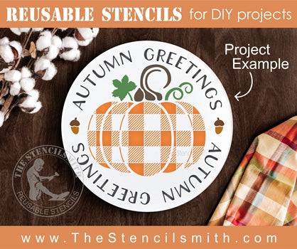 6931 - Autumn Greetings - The Stencilsmith