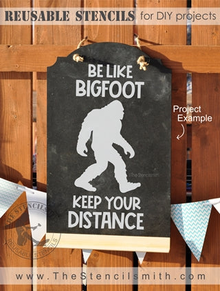 6935 - Be like BIGFOOT - The Stencilsmith