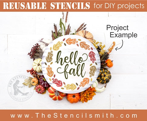 6945 - hello fall - The Stencilsmith