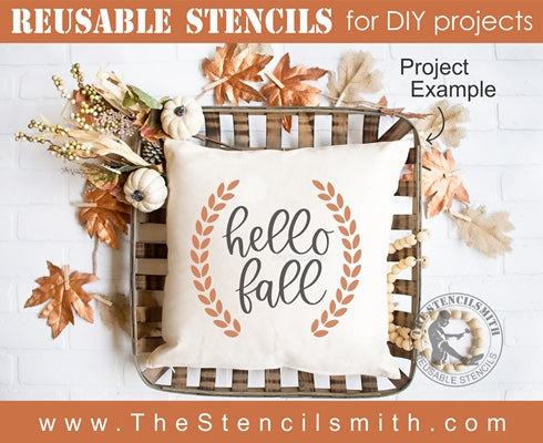 6954 - hello fall - The Stencilsmith