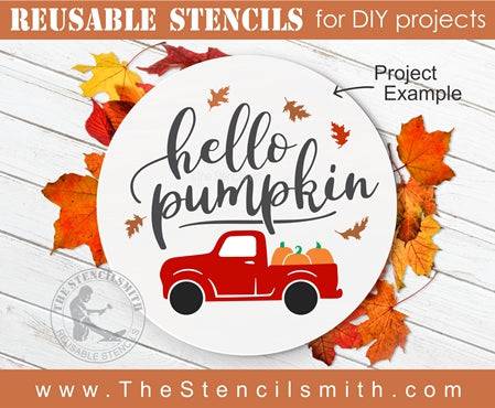 6973 - hello pumpkin - The Stencilsmith
