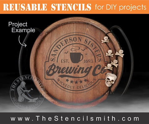 7004 - Sanderson Sisters Brewing Co. - The Stencilsmith