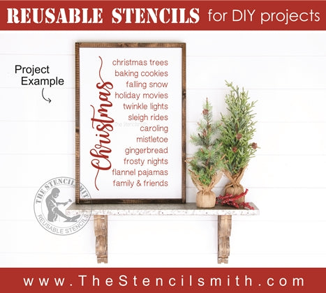 7017 - Christmas - The Stencilsmith