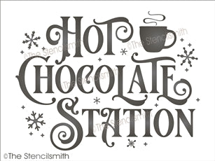 7018 - hot chocolate station - The Stencilsmith