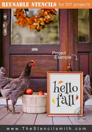7019 - Fall minis - The Stencilsmith