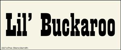 Lil' Buckaroo - The Stencilsmith