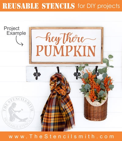 7023 - hey there pumpkin - The Stencilsmith