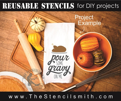 7036 - pour some gravy on me - The Stencilsmith