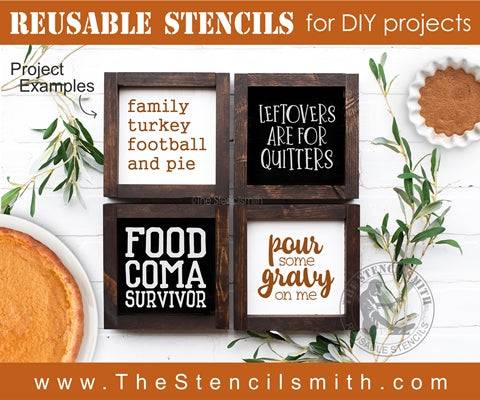 7039 - Thanksgiving minis - The Stencilsmith