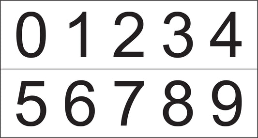 7042 - Numbers - The Stencilsmith