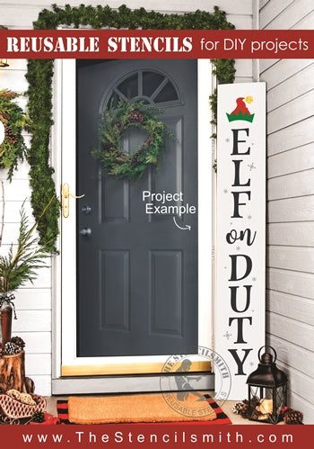 7086 - elf on duty - The Stencilsmith