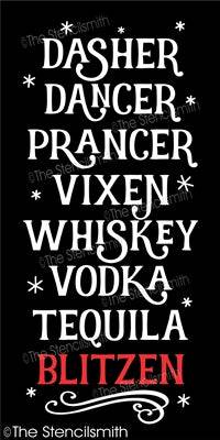 7089 - dasher dancer (alcohol) - The Stencilsmith