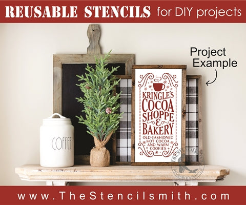 7094 - Kringle's Cocoa Shoppe - The Stencilsmith