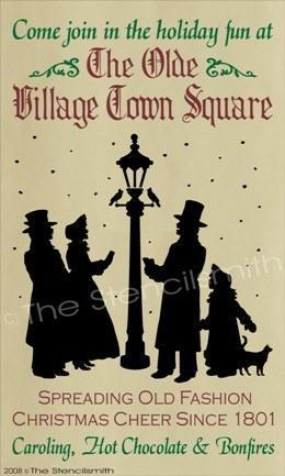 70 - Carolers - The Stencilsmith