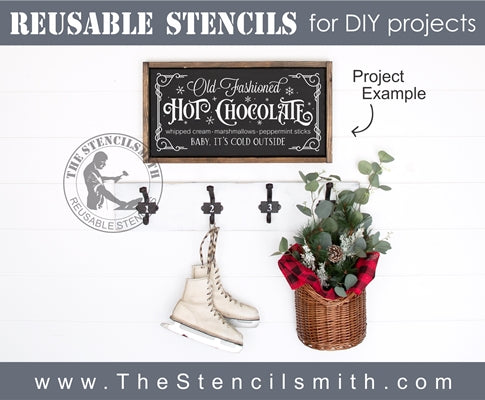 7103 - Old-Fashioned Hot Chocolate - The Stencilsmith