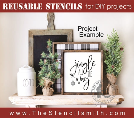 7105 - jingle all the way - The Stencilsmith