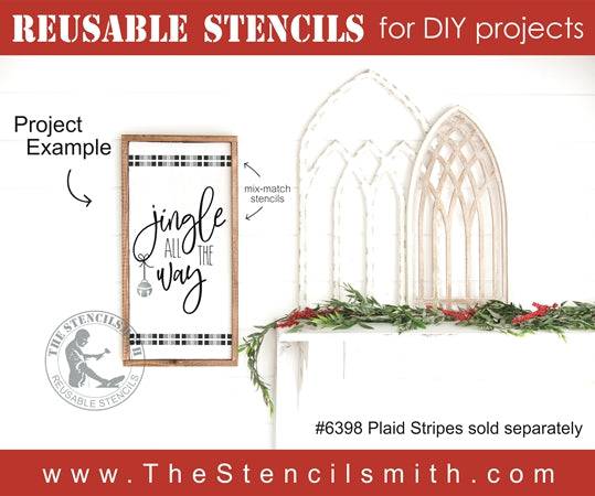 7105 - jingle all the way - The Stencilsmith