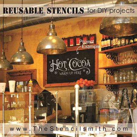 7107 - Hot Cocoa - The Stencilsmith