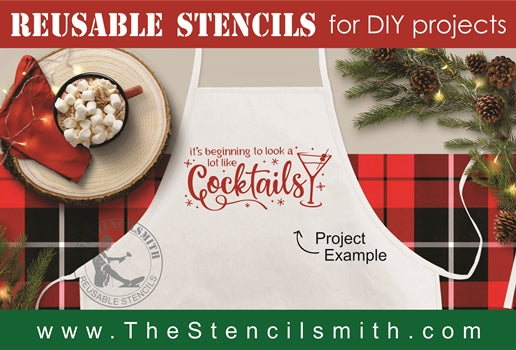 7113 - it's beginning to look a lot - The Stencilsmith
