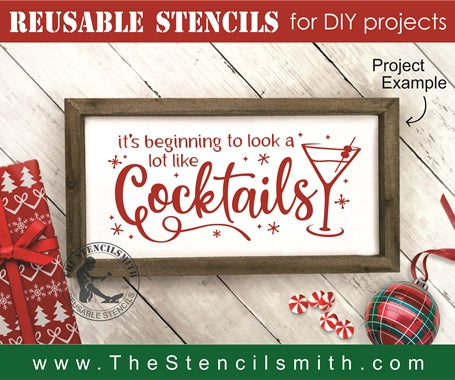 7113 - it's beginning to look a lot - The Stencilsmith