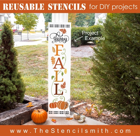 7117 - Happy Fall - The Stencilsmith