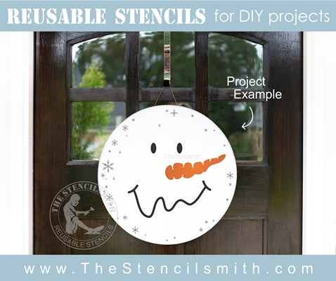 7118 - snowman - The Stencilsmith