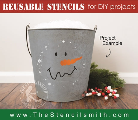 7118 - snowman - The Stencilsmith