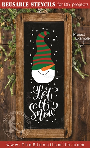 7125 - let it snow - The Stencilsmith