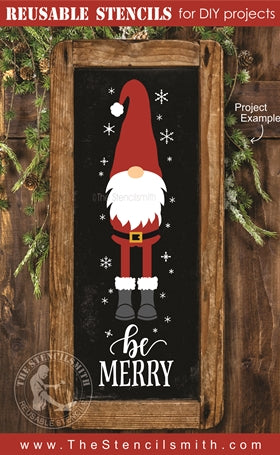 7137 - be merry gnome - The Stencilsmith