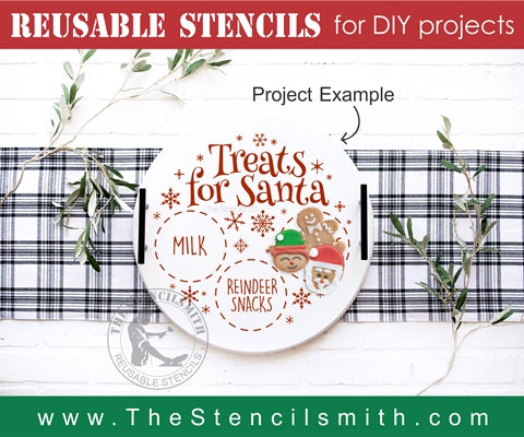 7143 - Treats for Santa - The Stencilsmith