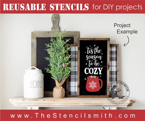7147 - 'tis the season to be cozy - The Stencilsmith