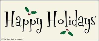 Happy Holidays - The Stencilsmith