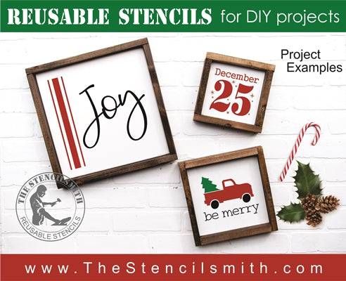 7151 - Christmas minis - The Stencilsmith