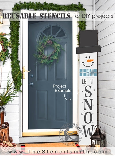 7153 - let it snow - The Stencilsmith