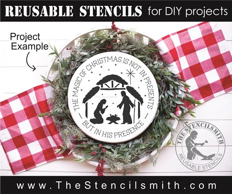 7164 - The magic of Christmas is not - The Stencilsmith