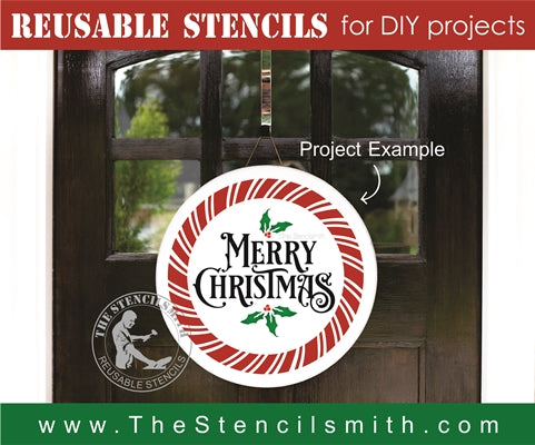 7170 - Merry Christmas - The Stencilsmith