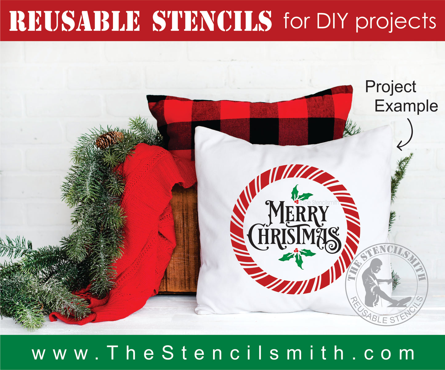 7170 - Merry Christmas - The Stencilsmith