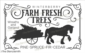 7171 - Farm Fresh Trees - The Stencilsmith