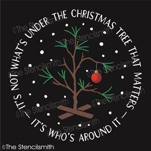 7172 - It's not what's under the Christmas tree - The Stencilsmith
