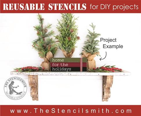 7177 - Christmas phrases - The Stencilsmith