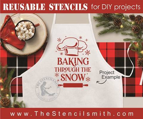 7189 - baking through the snow - The Stencilsmith