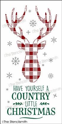 7197 - Have yourself a country little christmas - The Stencilsmith