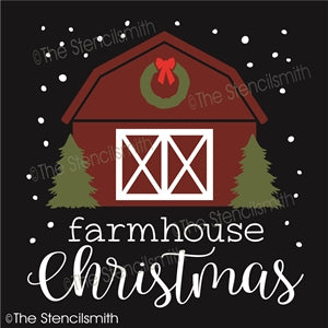 7199 - farmhouse christmas - The Stencilsmith